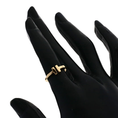 TIFFANY&Co. TWire Ring K18 Pink Gold Ladies [Used]