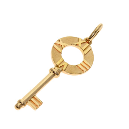 TIFFANY&Co. Atlas key Pendant top K18 Pink Gold Ladies [Used]