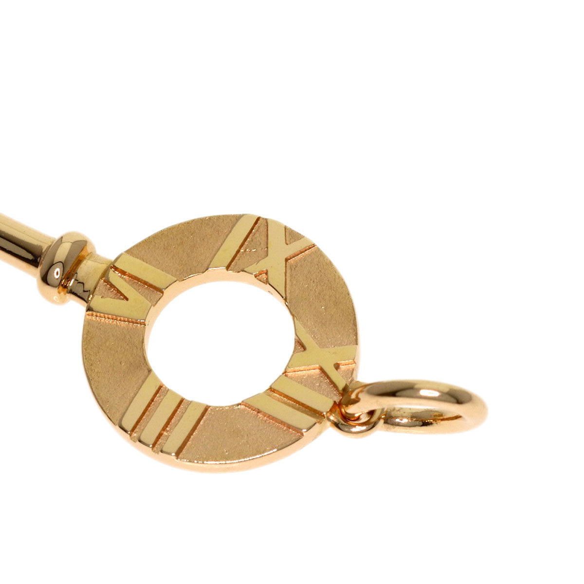 TIFFANY&Co. Atlas key Pendant top K18 Pink Gold Ladies [Used]