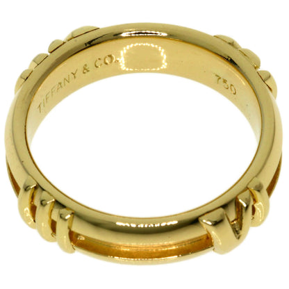 TIFFANY&Co. Atlas Ring K18 Yellow Gold Ladies [Used]