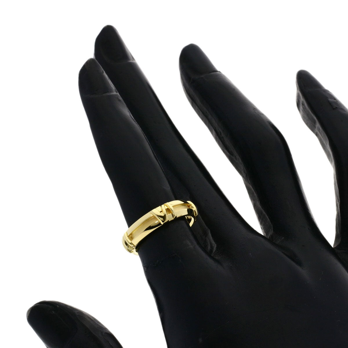 TIFFANY&Co. Atlas Ring K18 Yellow Gold Ladies [Used]