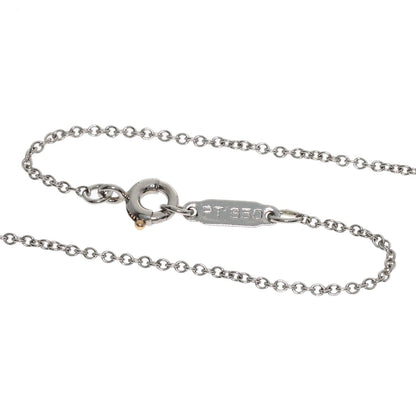 TIFFANY&Co. Dots Cross Diamond Necklace Platinum PT950 Ladies [Used]