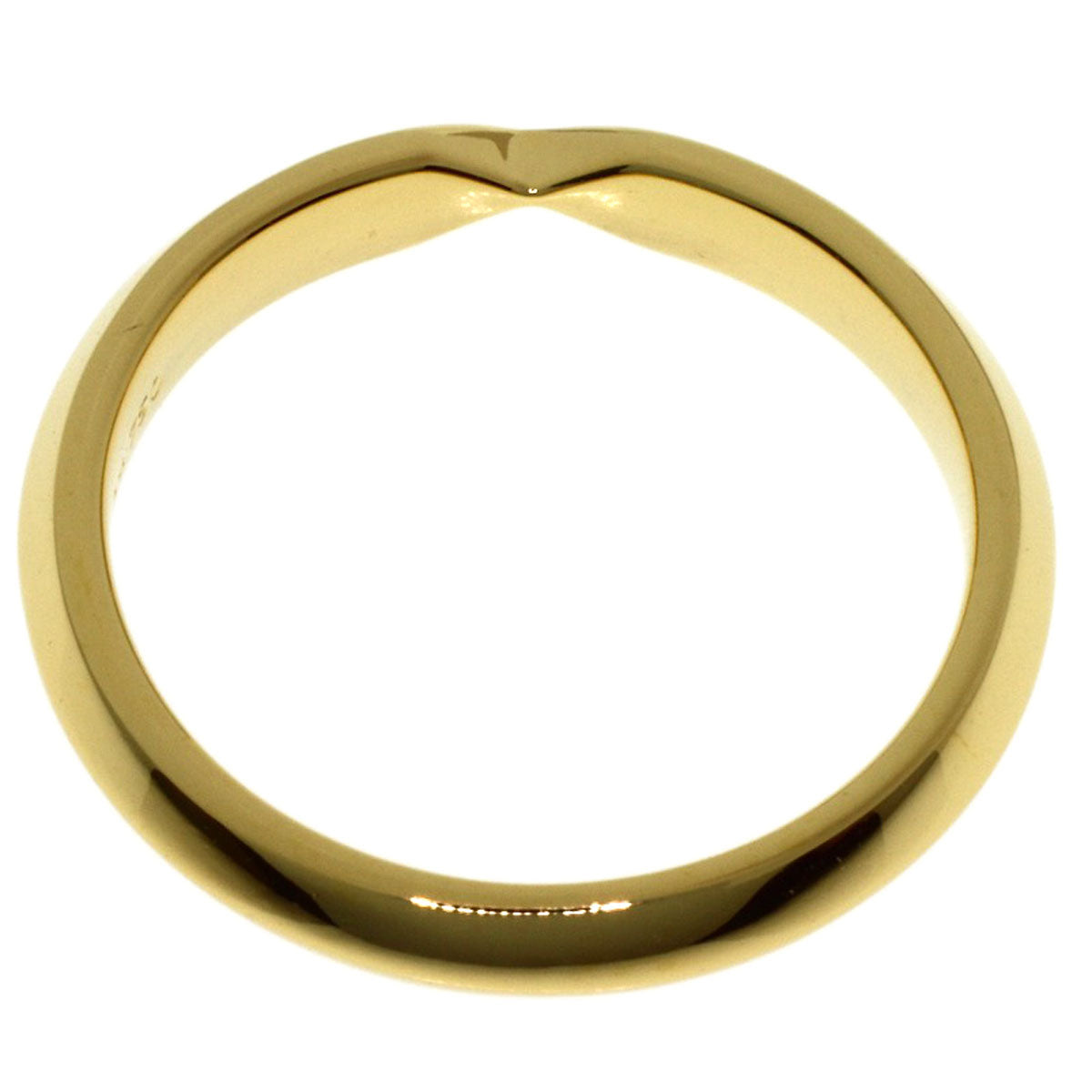 TIFFANY&Co. nesting narrow Ring K18 Yellow Gold Ladies [Used]