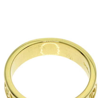 TIFFANY&Co. Cutout Heart Ring K18 Yellow Gold Ladies [Used]