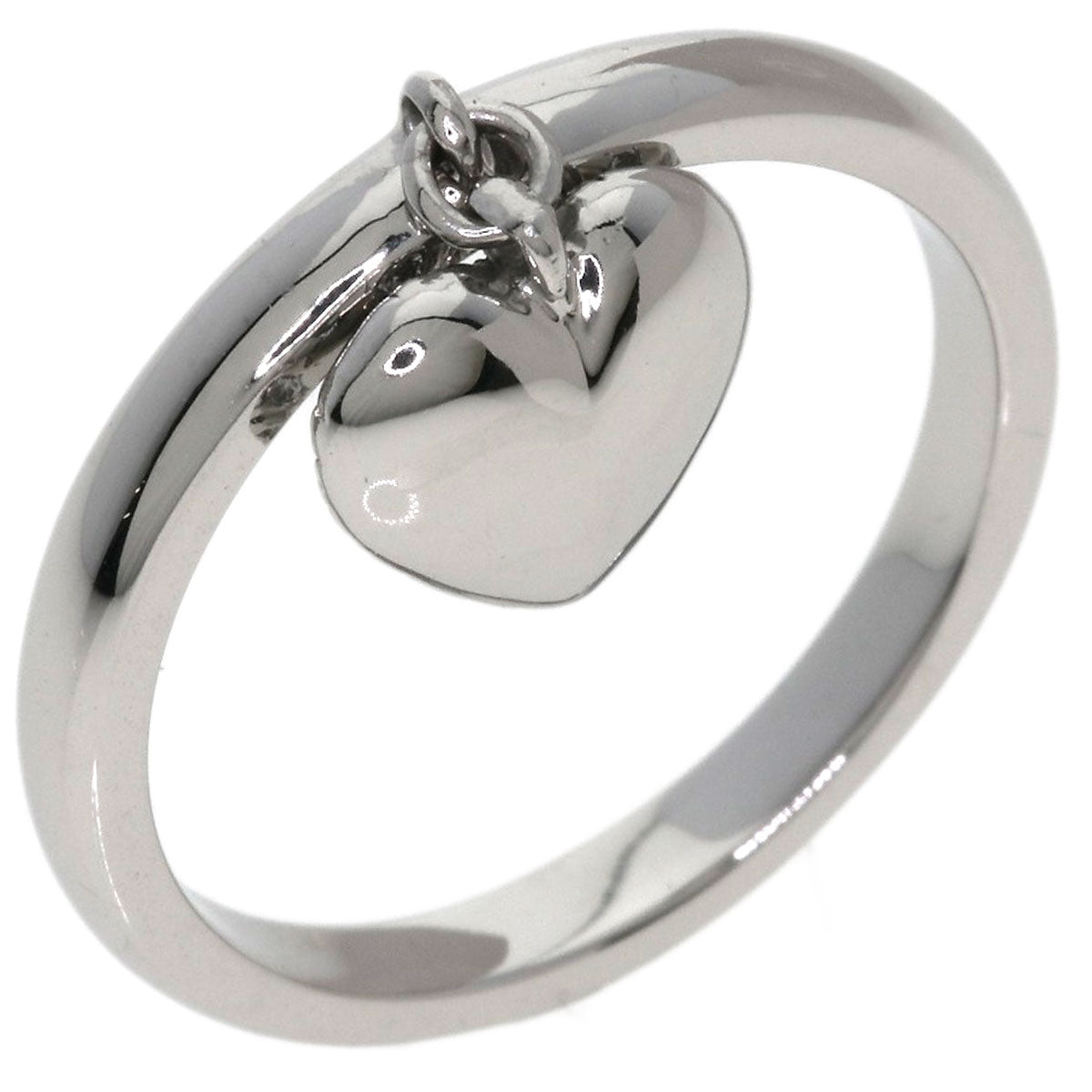 TIFFANY&Co. Paveheart Diamond Ring Platinum PT950 Ladies [Used]