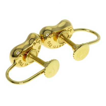 TIFFANY&Co. Bean Earring K18 Yellow Gold Ladies [Used]