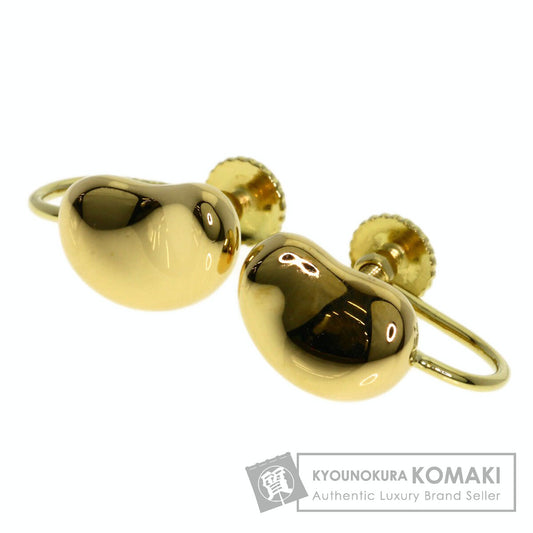 TIFFANY&Co. Bean Earring K18 Yellow Gold Ladies [Used]