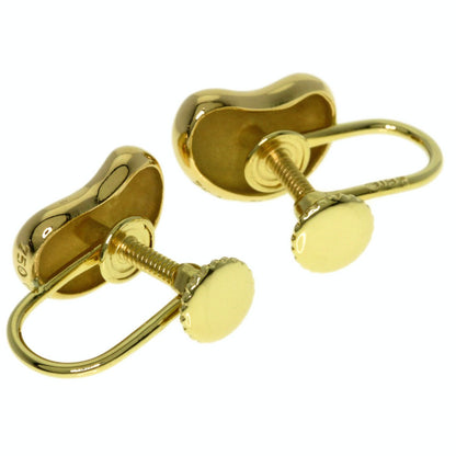 TIFFANY&Co. Bean Earring K18 Yellow Gold Ladies [Used]