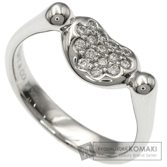 TIFFANY&Co. Bean Diamond Ring Platinum PT950 Ladies [Used]