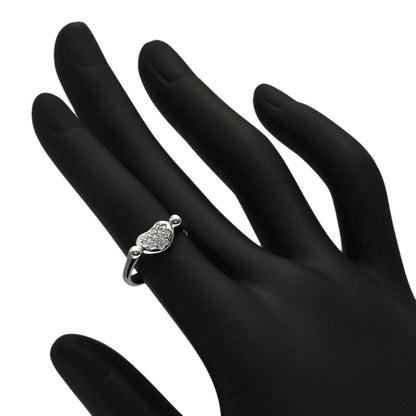 TIFFANY&Co. Bean Diamond Ring Platinum PT950 Ladies [Used]