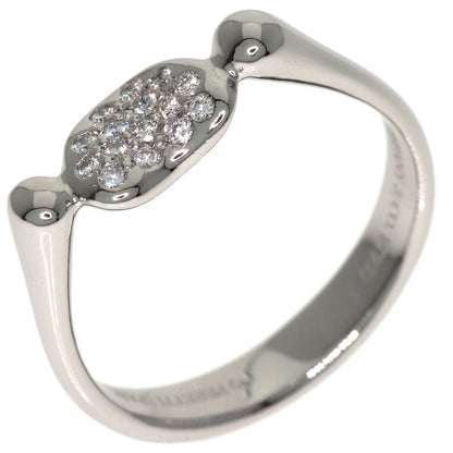 TIFFANY&Co. Bean Diamond Ring Platinum PT950 Ladies [Used]
