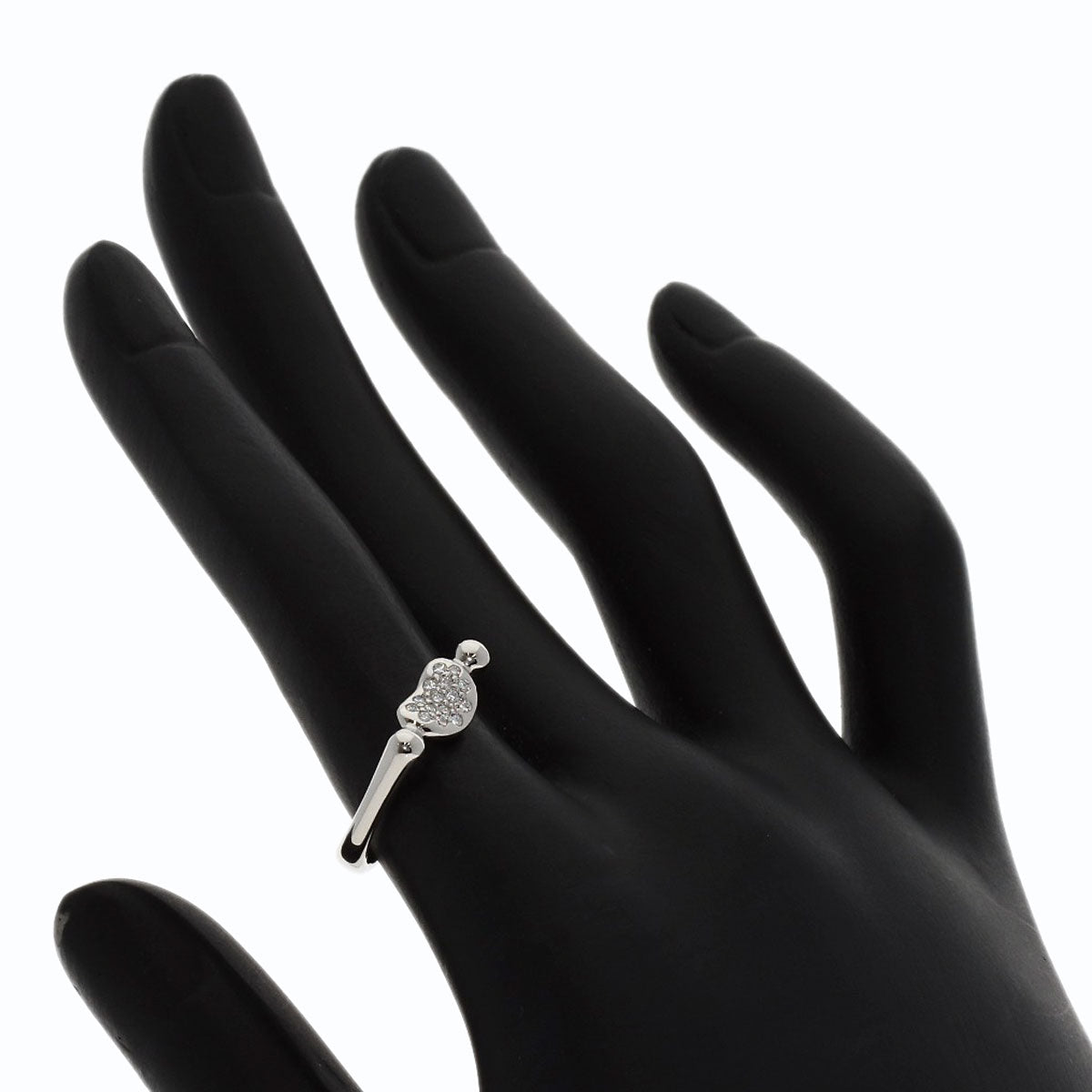 TIFFANY&Co. Bean Diamond Ring Platinum PT950 Ladies [Used]