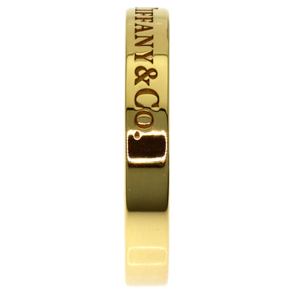 TIFFANY&Co. Flat band Ring K18 Yellow Gold Ladies [Used]
