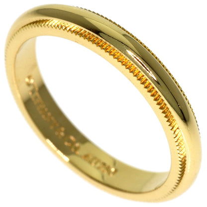 TIFFANY&Co. Milgrain Ring K18 Yellow Gold Ladies [Used]