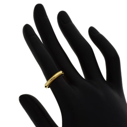 TIFFANY&Co. Milgrain Ring K18 Yellow Gold Ladies [Used]
