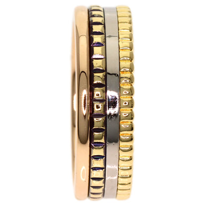 Boucheron Quatre Classic #57 Ring K18 Yellow Gold 18K Pink GoldLadies [Used]