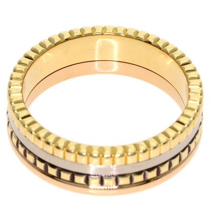 Boucheron Quatre Classic #57 Ring K18 Yellow Gold 18K Pink GoldLadies [Used]