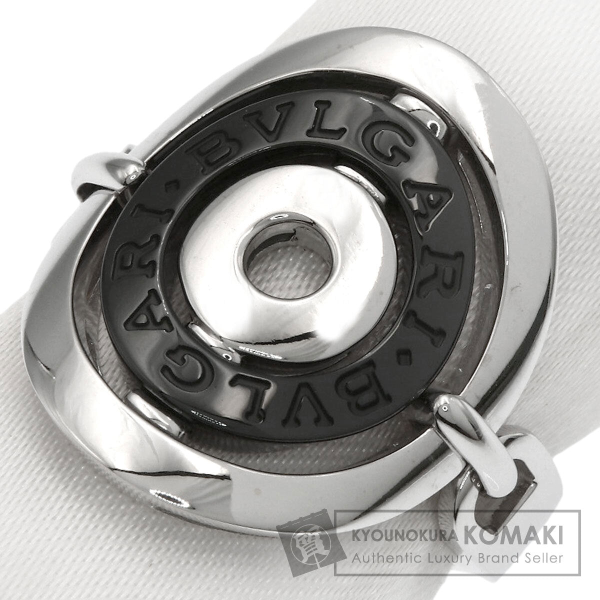 BVLGARI Astrale Cerki Ceramic Ring K18 White Gold Ladies [Used]