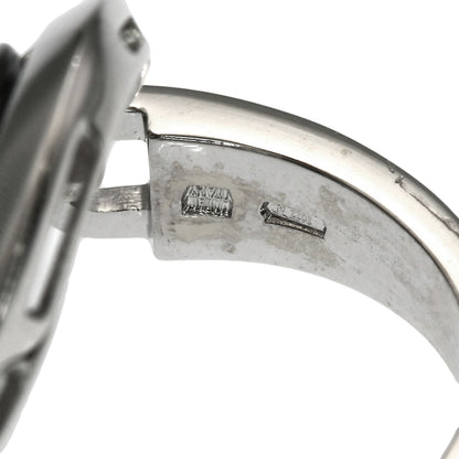 BVLGARI Astrale Cerki Ceramic Ring K18 White Gold Ladies [Used]