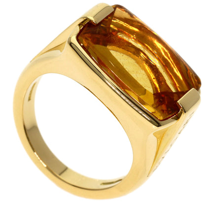 BVLGARI Allegra Citrin Ring K18 Yellow Gold Ladies [Used]