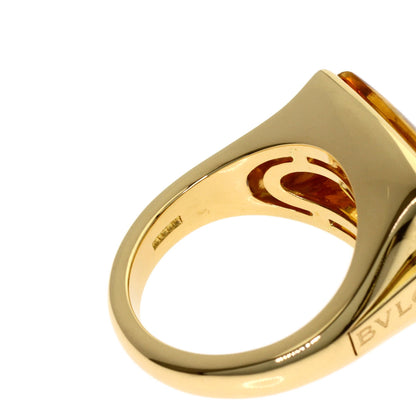 BVLGARI Allegra Citrin Ring K18 Yellow Gold Ladies [Used]