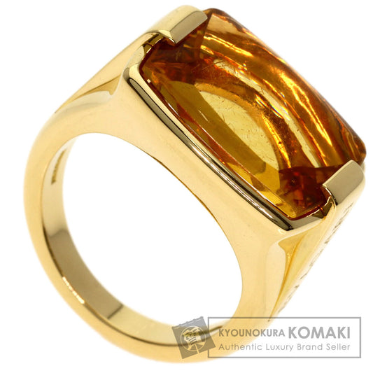 BVLGARI Allegra Citrin Ring K18 Yellow Gold Ladies [Used]