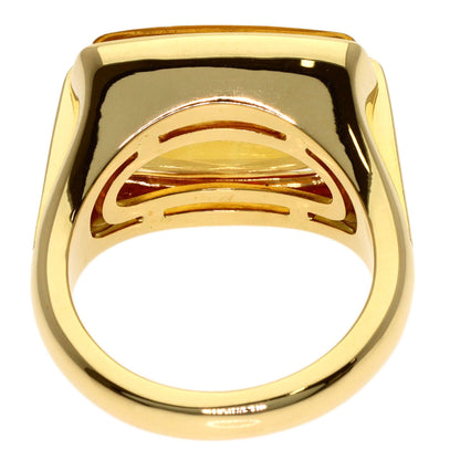 BVLGARI Allegra Citrin Ring K18 Yellow Gold Ladies [Used]