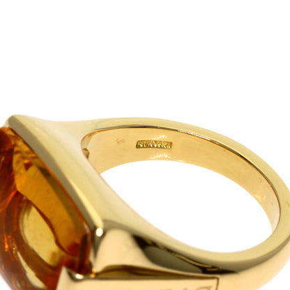 BVLGARI Allegra Citrin Ring K18 Yellow Gold Ladies [Used]