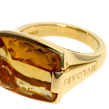 BVLGARI Allegra Citrin Ring K18 Yellow Gold Ladies [Used]