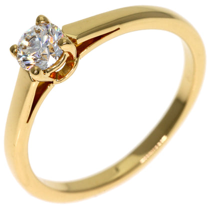 BVLGARI Solitaire Diamond Ring K18 Yellow Gold Ladies [Used]
