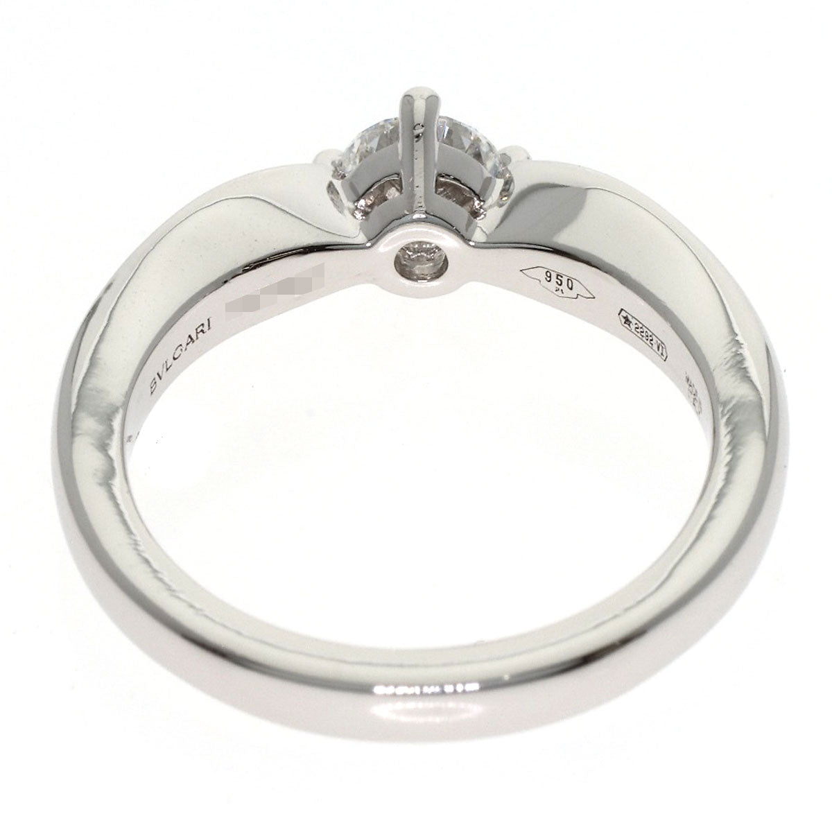 BVLGARI Teddicata Venice Ring Platinum PT950 Ladies [Used]