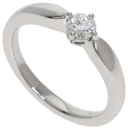 BVLGARI Dedi Carta A Venezia Diamond Ring Platinum PT950 Ladies [Used]