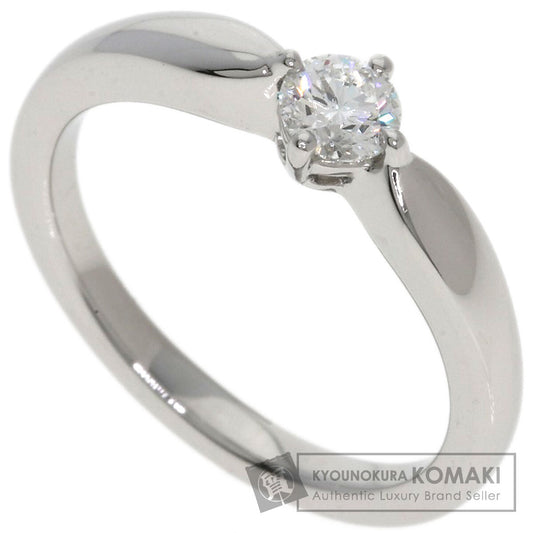 BVLGARI Dedi Carta A Venezia Diamond Ring Platinum PT950 Ladies [Used]