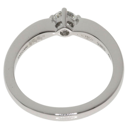 BVLGARI Dedi Carta A Venezia Diamond Ring Platinum PT950 Ladies [Used]