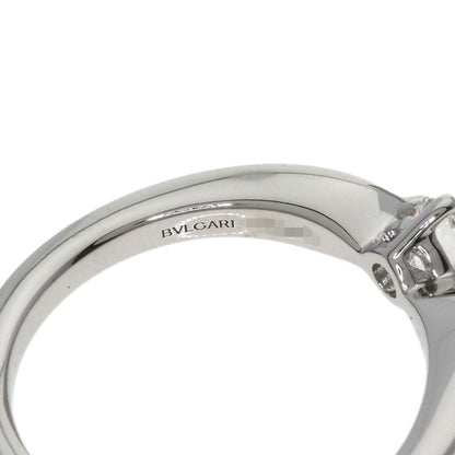 BVLGARI Dedi Carta A Venezia Diamond Ring Platinum PT950 Ladies [Used]
