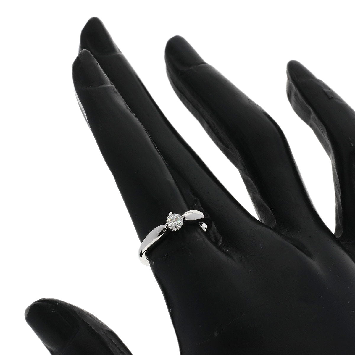 BVLGARI Dedi Carta A Venezia Diamond Ring Platinum PT950 Ladies [Used]
