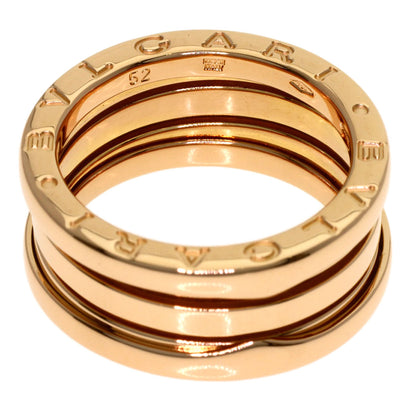 BVLGARI B.zero1 3 band #52 Ring K18 Pink Gold Ladies [Used]