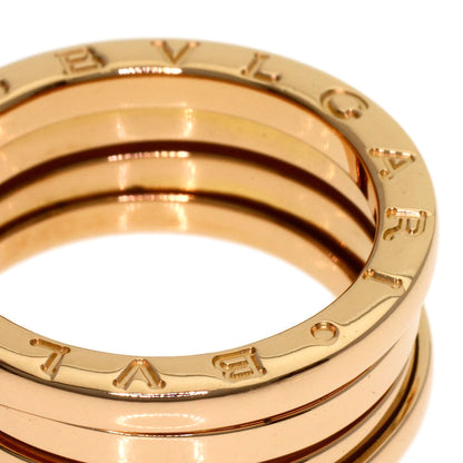 BVLGARI B.zero1 3 band #52 Ring K18 Pink Gold Ladies [Used]