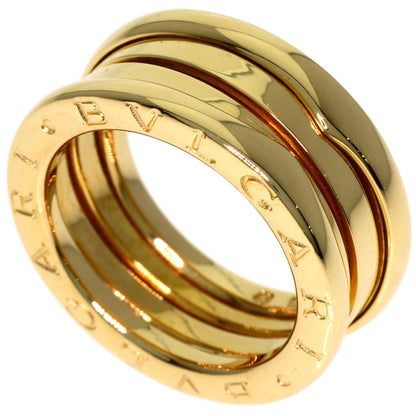 BVLGARI B.zero1 2 Band #49 Ring K18 Yellow Gold Ladies [Used]