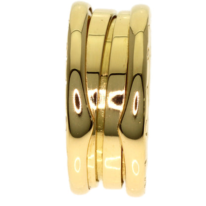 BVLGARI B.zero1 2 Band #49 Ring K18 Yellow Gold Ladies [Used]