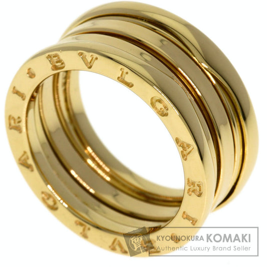 BVLGARI B.zero1 3 Band #53 Ring K18 Yellow Gold Ladies [Used]