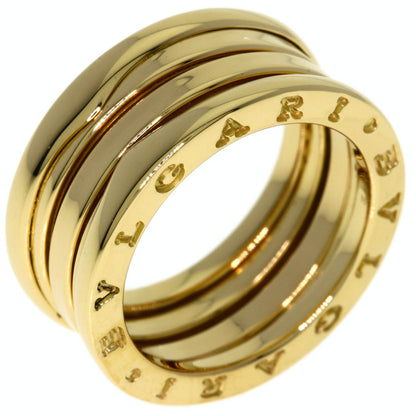 BVLGARI B.zero1 3 Band #53 Ring K18 Yellow Gold Ladies [Used]