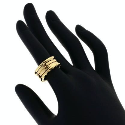 BVLGARI B.zero1 3 Band #53 Ring K18 Yellow Gold Ladies [Used]