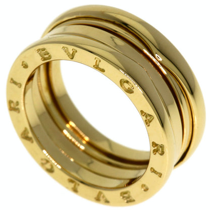 BVLGARI B.zero1 2 Band #51 Ring K18 Yellow Gold Ladies [Used]