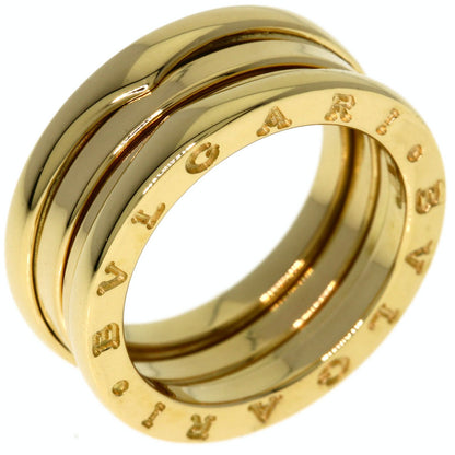 BVLGARI B.zero1 2 Band #51 Ring K18 Yellow Gold Ladies [Used]