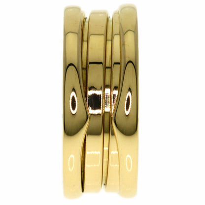 BVLGARI B.zero1 2 Band #51 Ring K18 Yellow Gold Ladies [Used]
