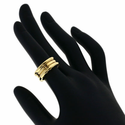 BVLGARI B.zero1 2 Band #51 Ring K18 Yellow Gold Ladies [Used]
