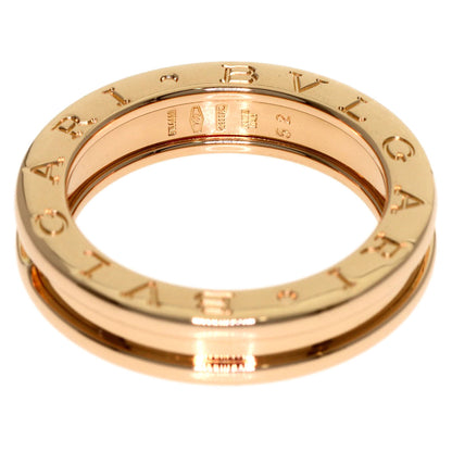 BVLGARI B.zero1 1 band #52 Ring K18 Pink Gold Ladies [Used]