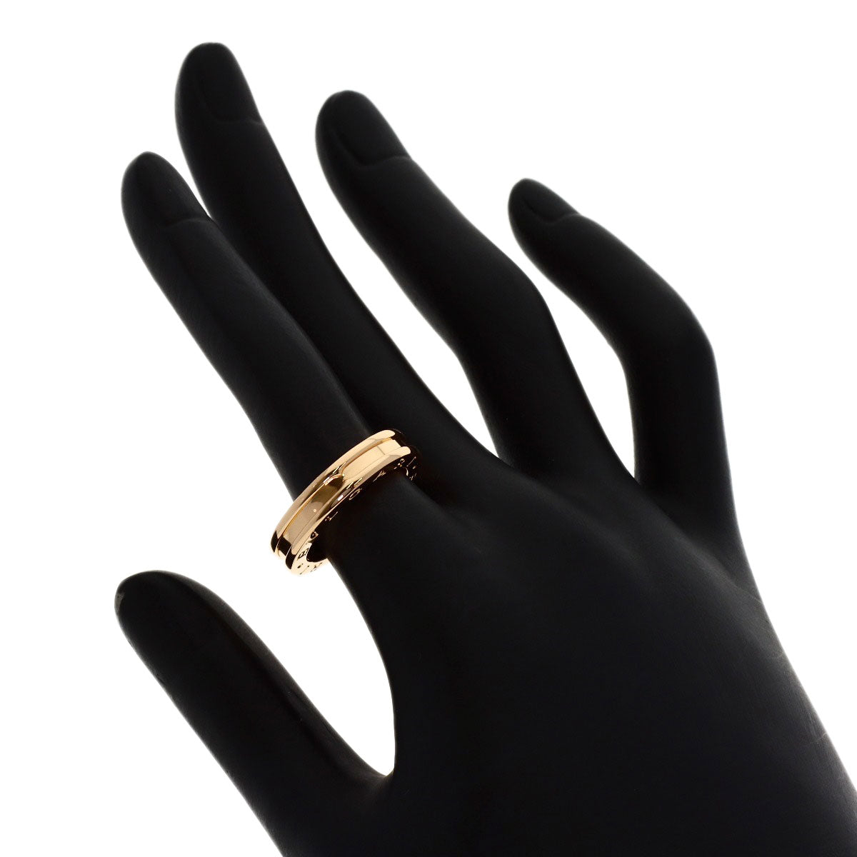 BVLGARI B.zero1 1 band #52 Ring K18 Pink Gold Ladies [Used]