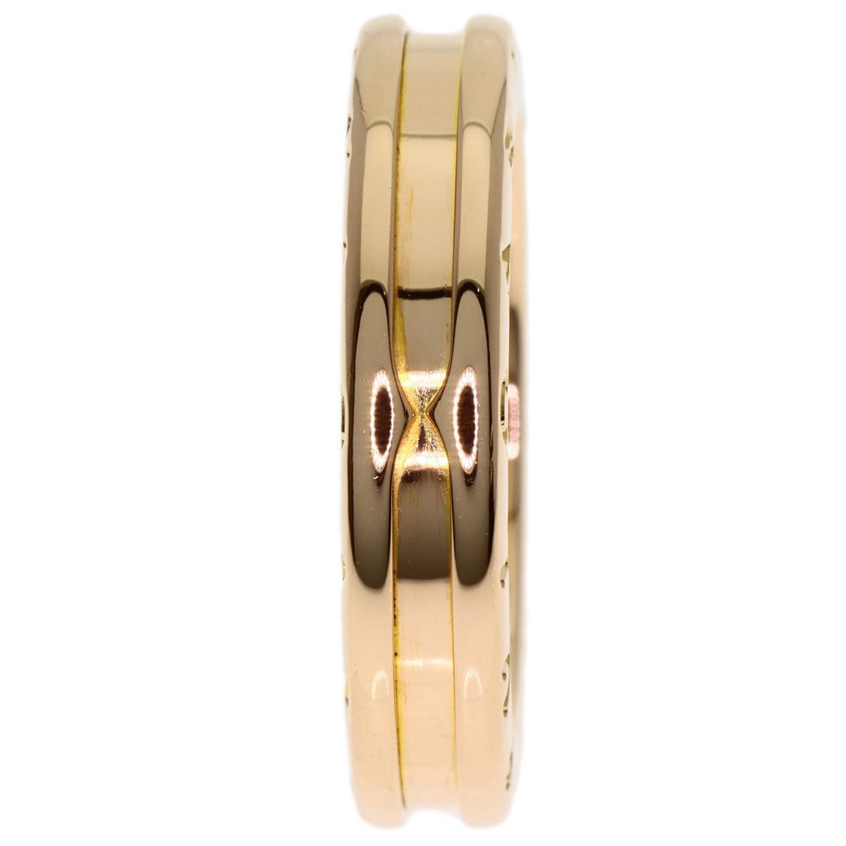 BVLGARI B.zero1 1 band #55 Ring K18 Pink Gold Ladies [Used]